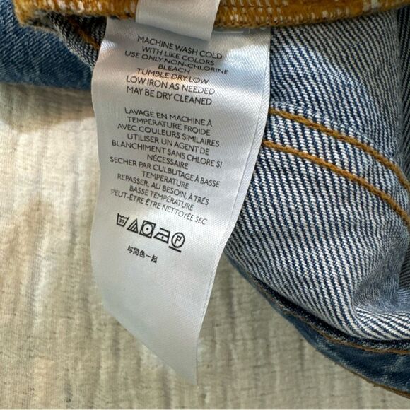 Free People We The Free Size 27 Blue Denim Jeans - Picture 7 of 13